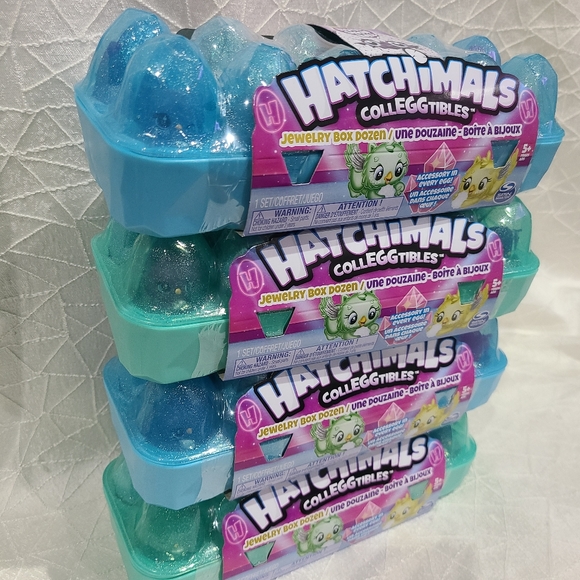 Target Toys 4 New Hatchimals Colleggtibles Royal Snowball Jewelry